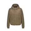 Dior X Kenny Scharf Embroidered Logo Hooded Jacket Men In Brown