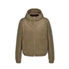 Dior X Kenny Scharf Embroidered Logo Hooded Jacket Men In Brown