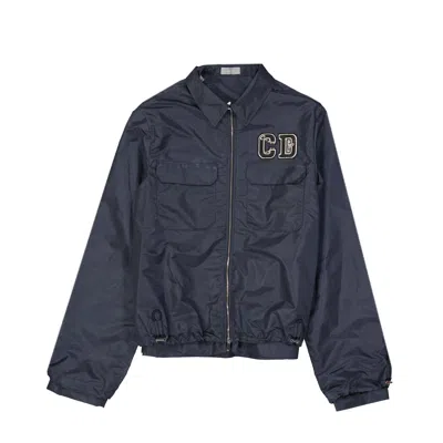 Dior X Kenny Scharf Shirt Jacket Men In Blue