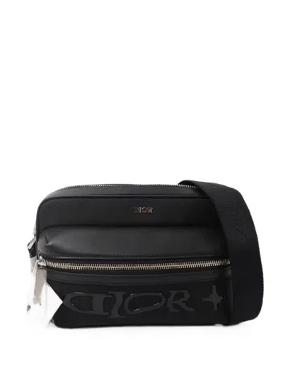 Dior X Lewis Hamilton Rider 2.0 Shoulder Bag In Black