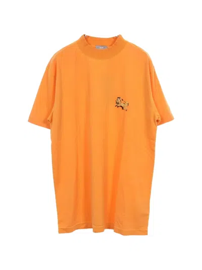 Pre-owned Dior X Peter Doig 2010s Crew-neck T-shirt In Orange