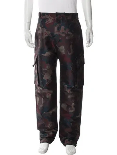 Pre-owned Dior X Peter Doig 2020 Cargo Pants In Multi