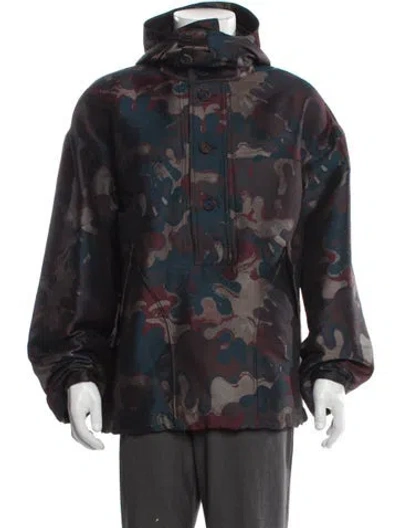 Pre-owned Dior X Peter Doig 2021 Printed Parka