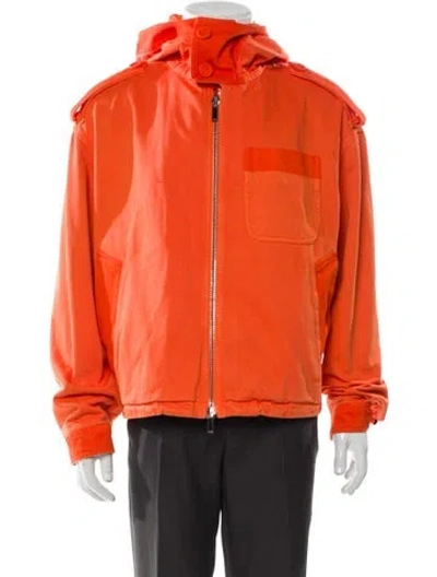 Pre-owned Dior X Peter Doig 2021 Windbreaker In Orange
