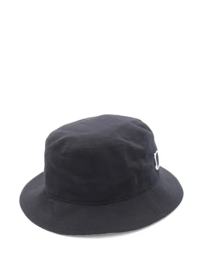 Pre-owned Dior X Travis Scott Cactus Jack Embroidered Bucket Hat In Black