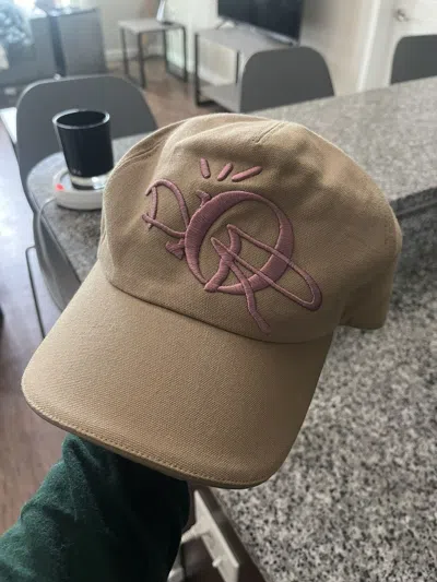 Pre-owned Dior X Travis Scott Dior X Cactus Jack - Brown Baseball Trucker Hat/cap