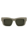 Dior Eyewear Xplorer S2i Rectangular Frame Sunglasses In Shiny Beige/green
