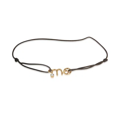 Pre-owned Dior Yellow Gold Diamond Oui Bracelet