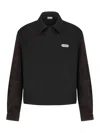 Dior Zipped Blouson Jacket With Christian  Paris Tag In Black