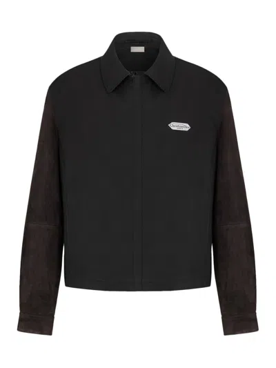 DIOR ZIP-UP JACKET WITH CHRISTIAN DIOR PARIS LABEL