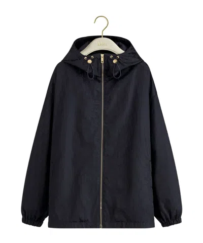 Dior Zipped Jacket In Black