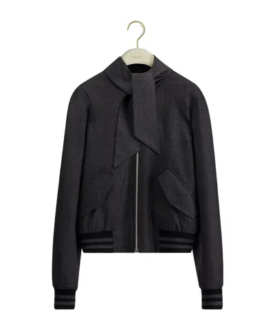 Dior Zipped Jacket In Black