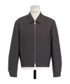 Dior Zipped Jacket In Gray