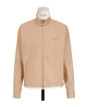 Dior Zipped Shirt With Christian  Couture Embroidery In Brown