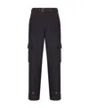 Dior Zipper Overalls Jeans In Blue