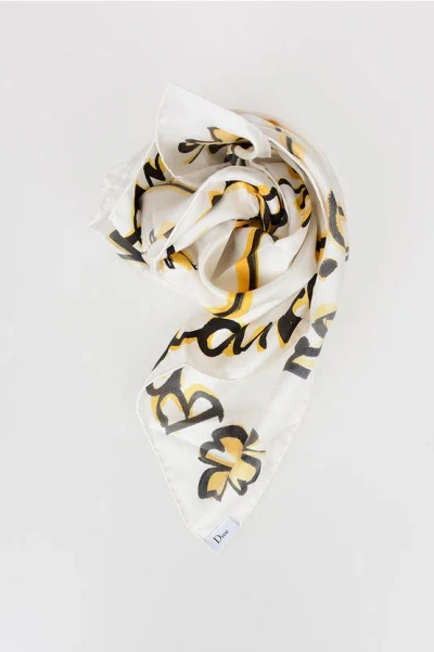 Dior Zodiac Printed Silk Le Balance Foulard