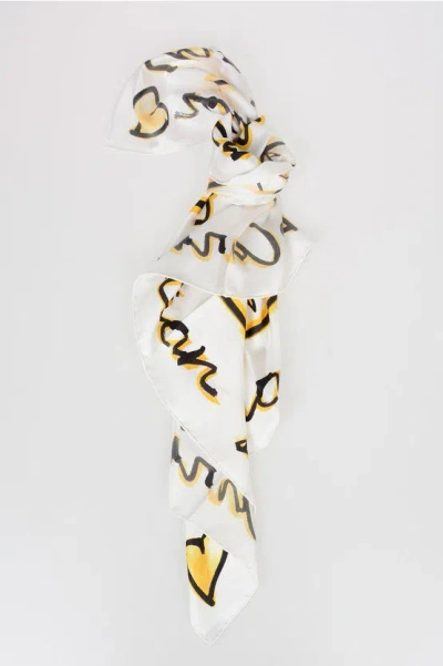 Dior Zodiac Printed Silk Le Cancer Foulard