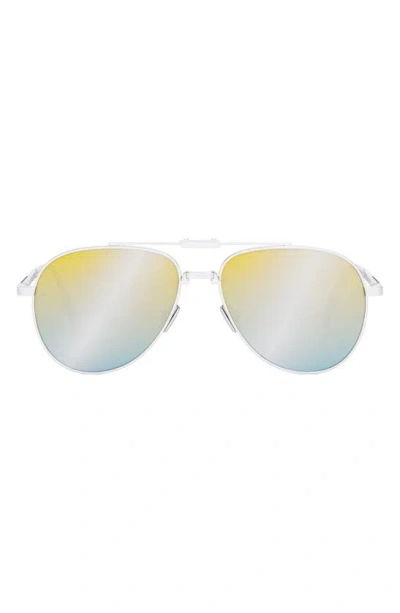Dior '90 A1u 57mm Sunglasses In Blue