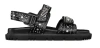 Dior Act Open-toed Sandals In Black