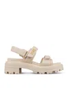 Dior Act Platform Sandal In Nude & Neutrals