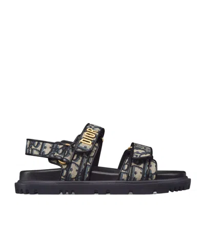 Dior Act Sandal In Black