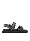 Dior Act Open-toed Sandals In Black