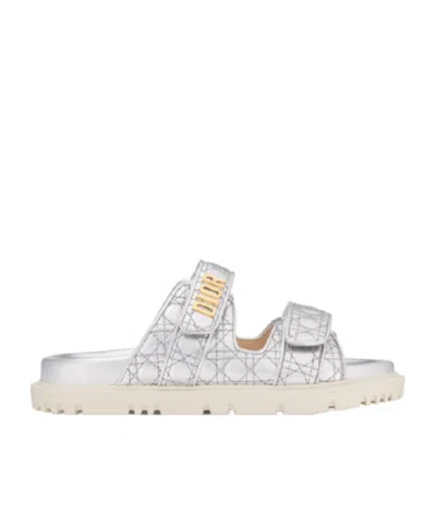 Dior Act Sandals In White