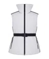 Dior Alps Belted Puffer Vest In Multi