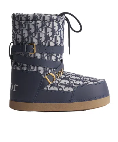 Dior Alps  Snow Après-ski Boot In Animal Print