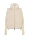 Dior Alps Down Jacket In Quilted Technical Taffeta In Gray