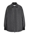 Dior Black Polyester Jacket In Gray