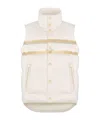 Dior White Polyester Vest In Multi