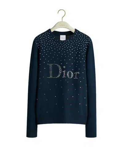 Dior Alps Sweater In Blue