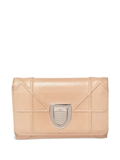 Pre-owned Dior Ama Wallet