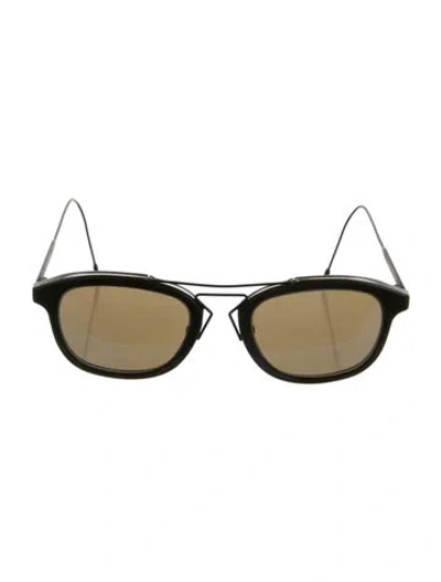 Pre-owned Dior Ama2 Wayfarer Sunglasses In Gray