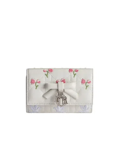 Dior Amour My  Glycine Wallet In White