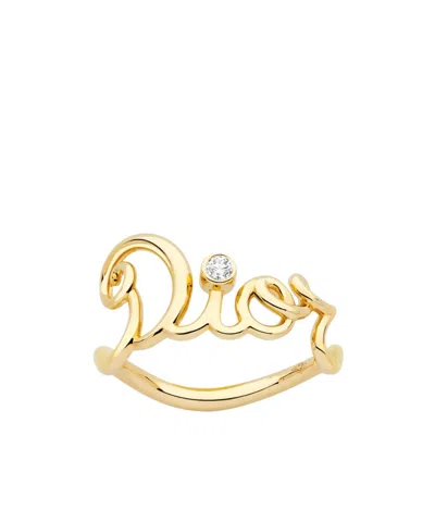 Dior Amour Ring In Yellow