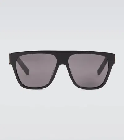 Dior B23 S3i Browline Sunglasses In Black