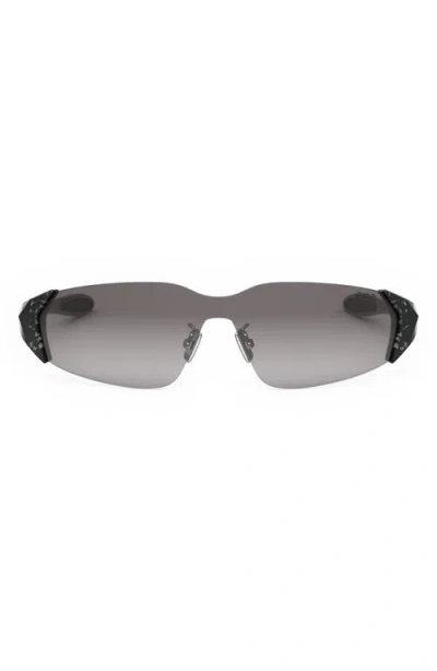 Dior ‘bay M1u Shield Sunglasses In Brown