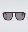 Dior Blacksuit Aviator Sunglasses In Black