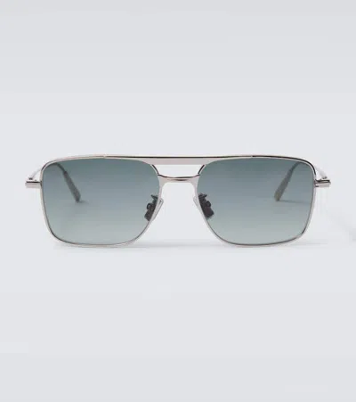 Dior Blacksuits17u D-frame Silver-tone Sunglasses In Multi