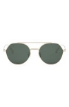 Dior The Blacksuit R6u 54mm Geometric Sunglasses In Green