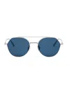 Dior Metal Frame Sunglasses In F0b0
