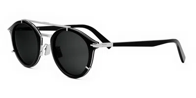 Dior Blacksuit R7u 10a0 Men's Sunglasses Black Size 50