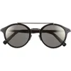 Dior 'blacksuit R7u 50mm Round Sunglasses In Black