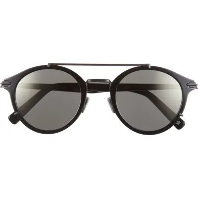 Dior 'blacksuit R7u 50mm Round Sunglasses In Multi
