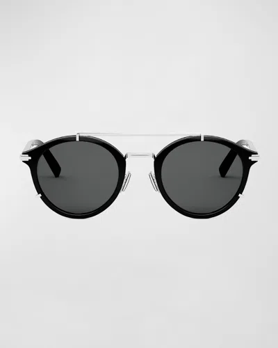 Dior Blacksuit R7u Sunglasses In Burgundy