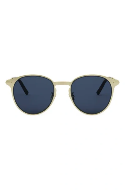 Dior 'blacksuit R8u 51mm Round Sunglasses In Multi