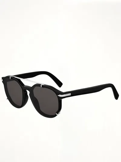 Dior Blacksuit Ri 10a0 Pantos Sunglasses In Orange