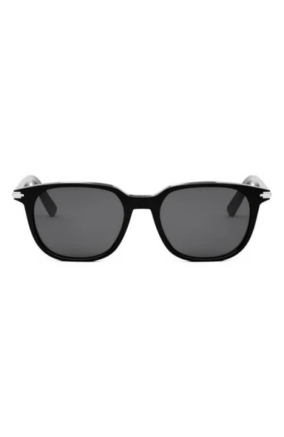 Dior 'blacksuit S12i 52mm Oval Sunglasses In Black